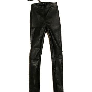 lamarque leather legging, Black, Xs